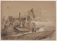 KT 2009 053
<br/>
Landschap
<br/>
<em>Mauve, Anton (1838-1888)</em>